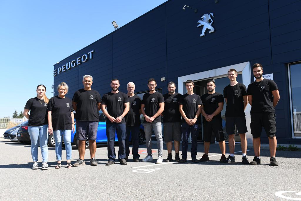 équipe Peugeot Bellia Firminy